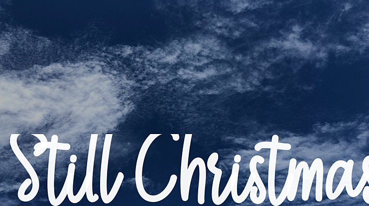 Still Christmas Font