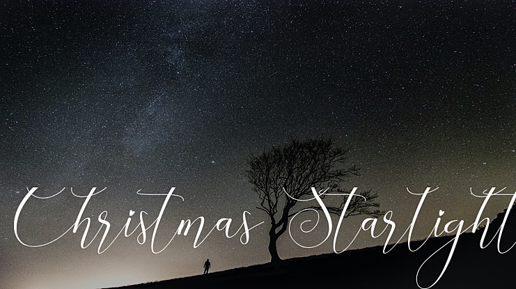 Christmas Starlight Font