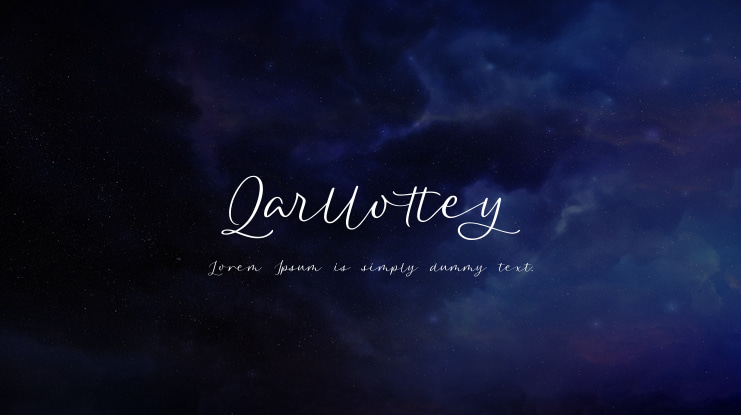 Qarllottey Font