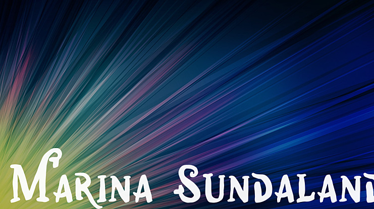 Marina Sundaland Font