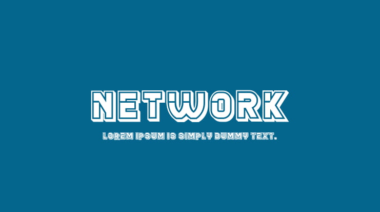 Network Font Family