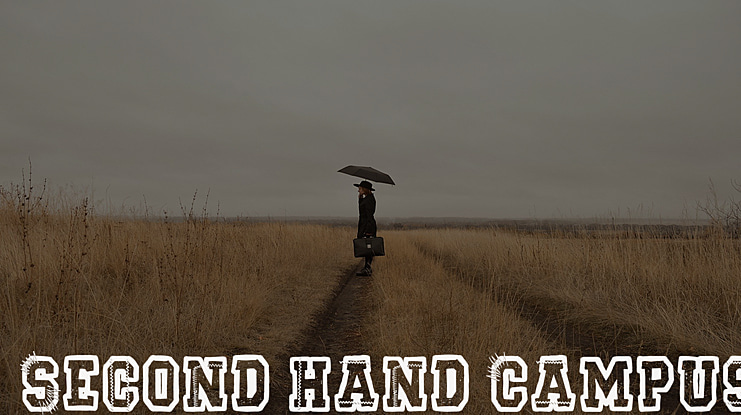 Second Hand Campus Font