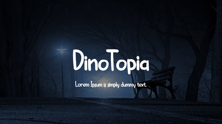 DinoTopia Font Family