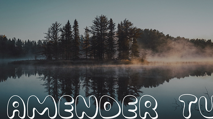 Amender Tu Font