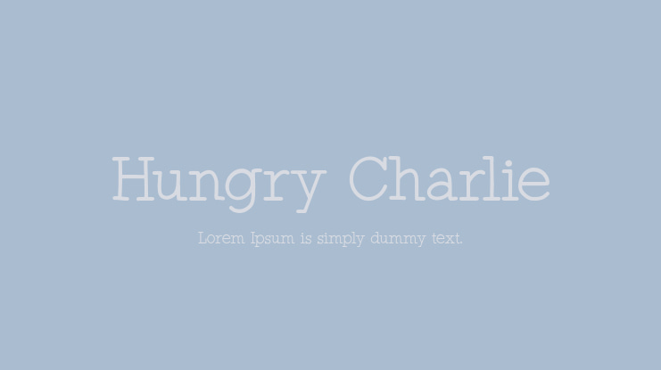 Hungry Charlie Font Family