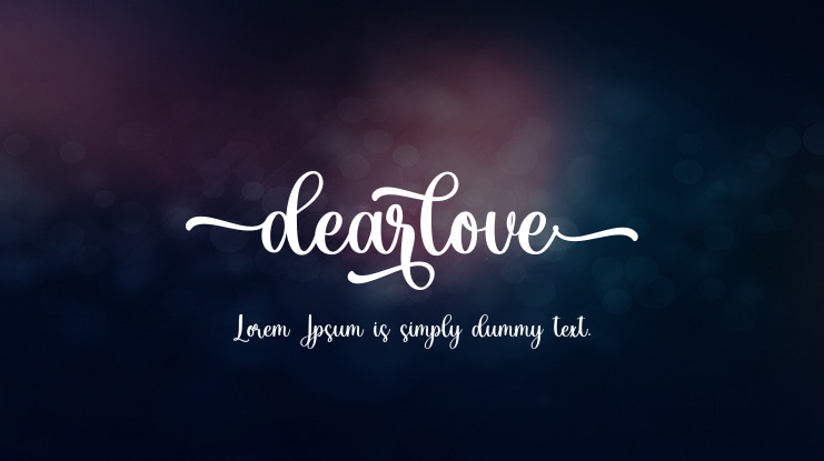 Dearlove Font