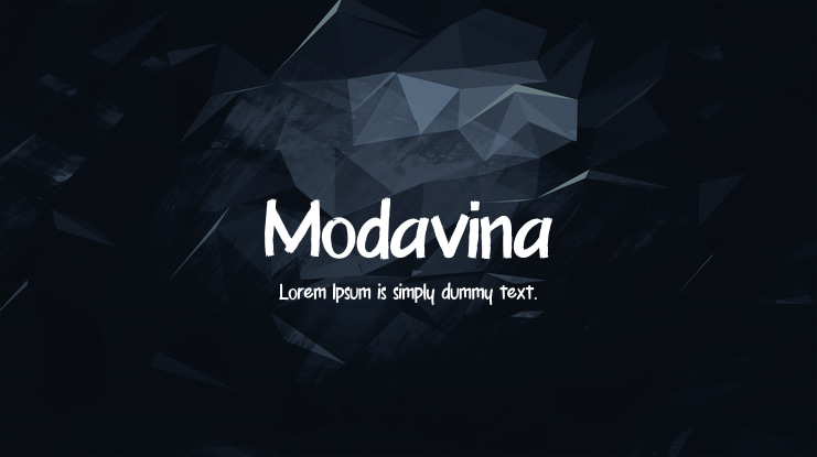 Modavina Font