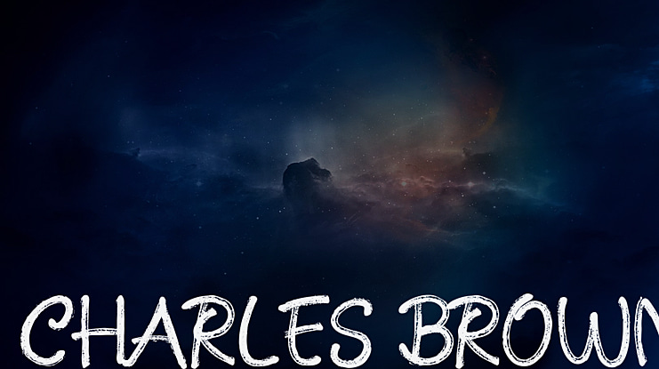 CHARLES BROWN Font
