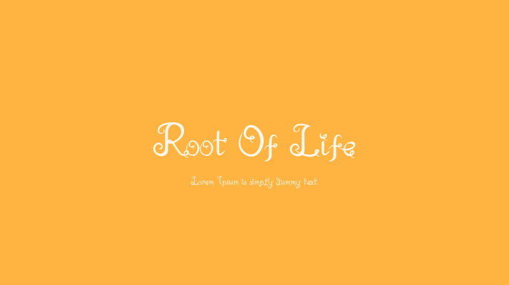 Root Of Life Font