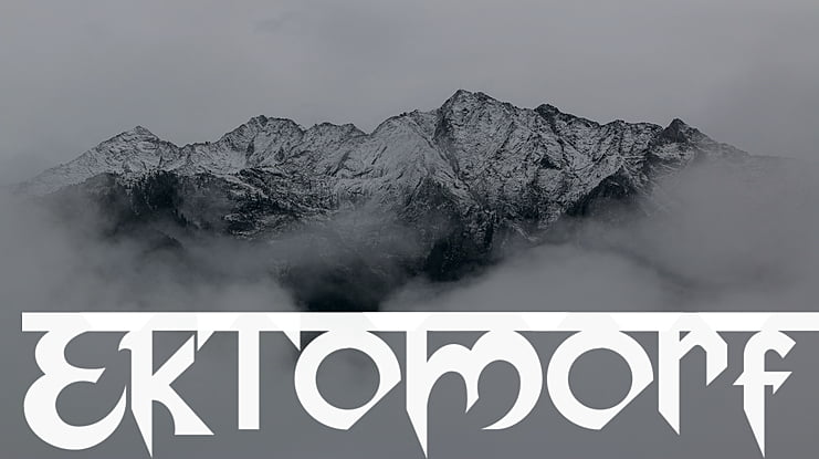 Ektomorf Font