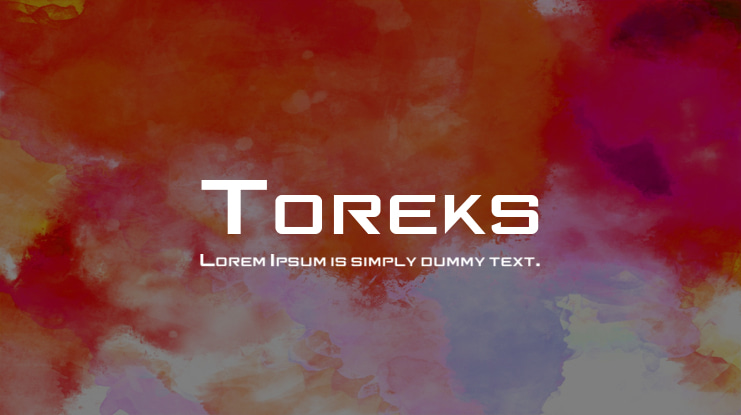Toreks Font Family
