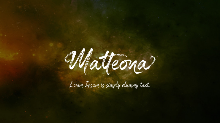 Matteona Font
