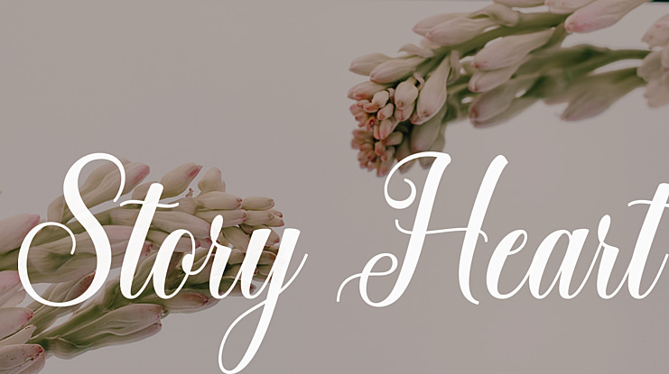 Story Heart Font