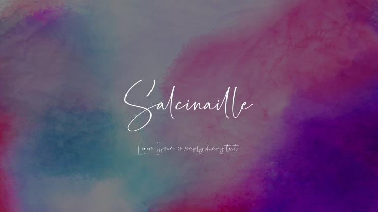 Salcinaille Font