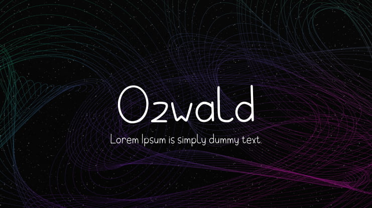 Ozwald Font