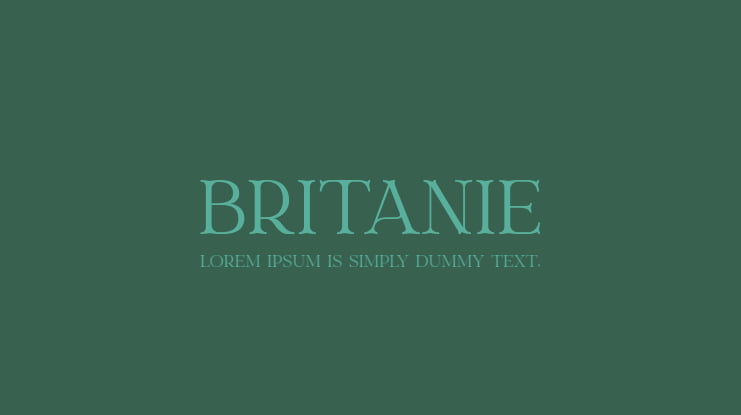 Britanie Font