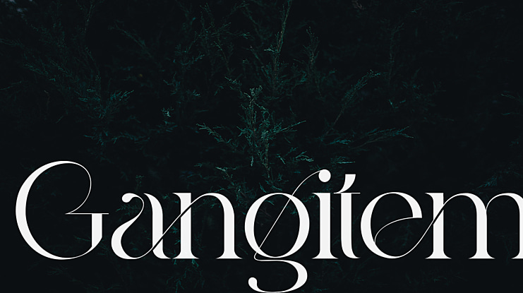 Gangitem Font
