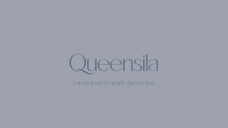Queensila Font