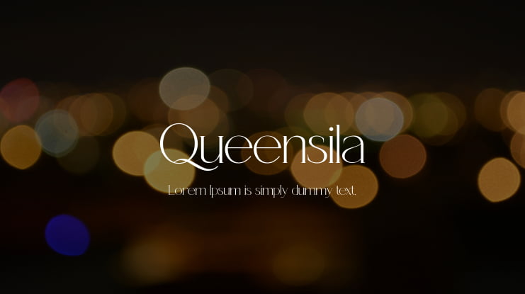 Queensila Font