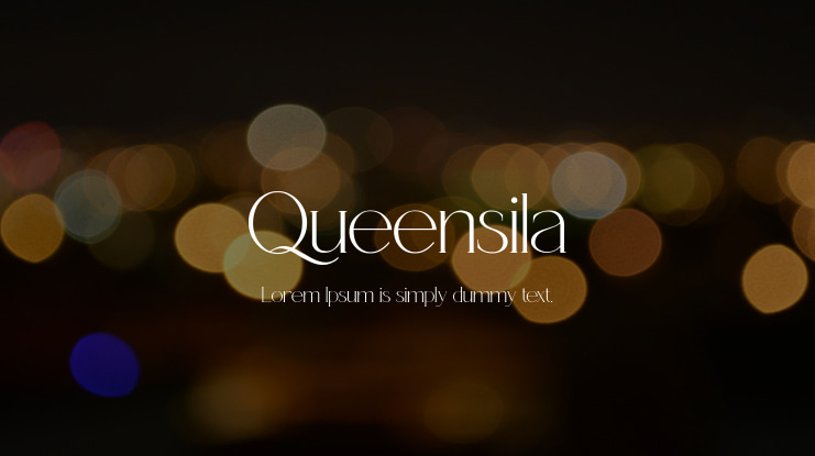 Queensila Font
