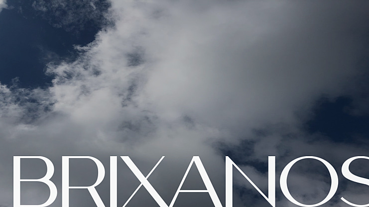 BRIXANOS Font