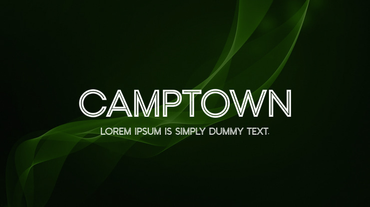 CAMPTOWN Font