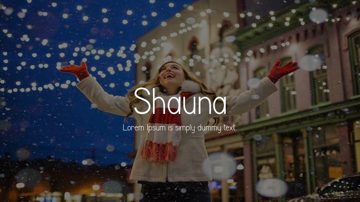 Shauna Font Family