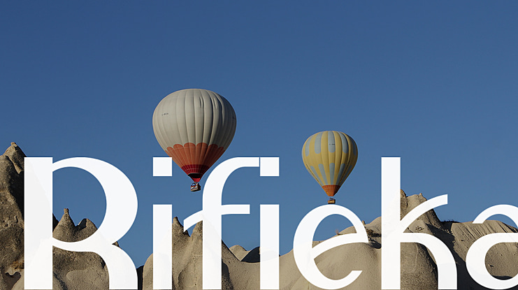 Rifieka Font