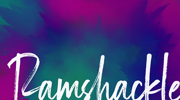 Ramshackle Font