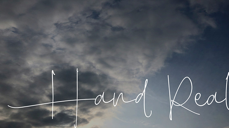 Hand Real Font