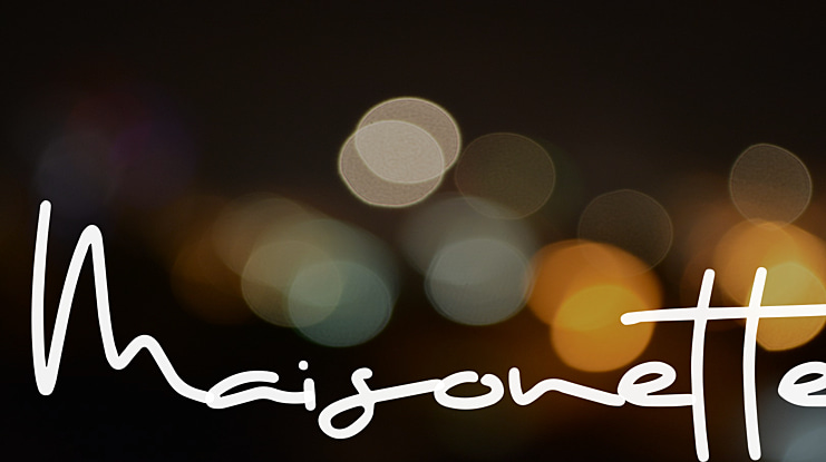 Maisonette Font