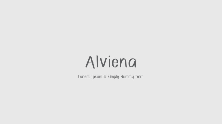 Alviena Font