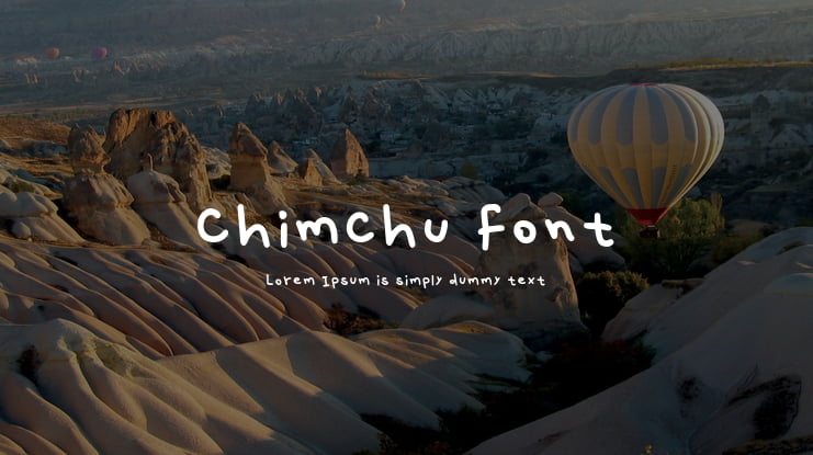 Chimchu Font