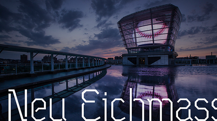 Neu Eichmass Font