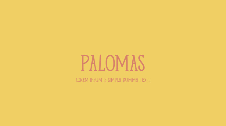 Palomas Font