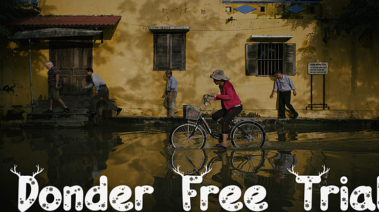 Donder Free Trial Font