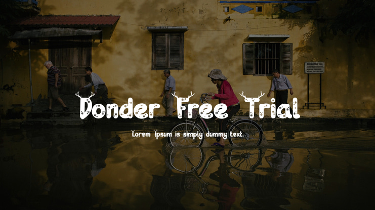 Donder Free Trial Font