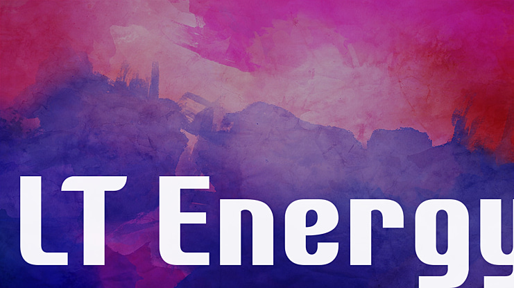 LT Energy Font Family