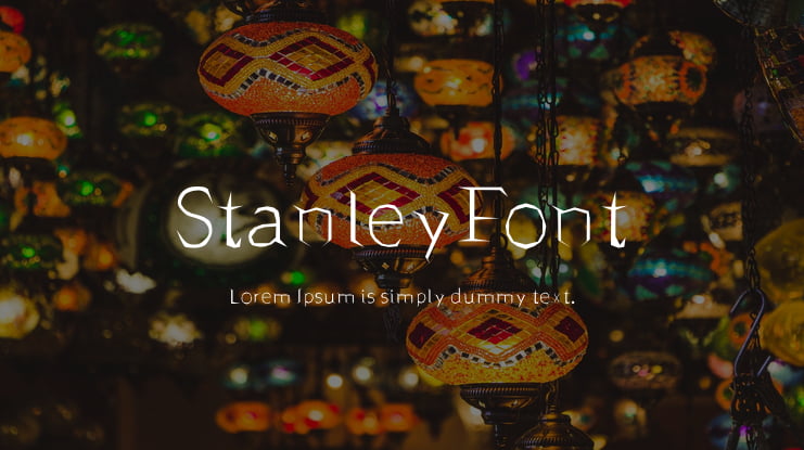 StanleyFont Font