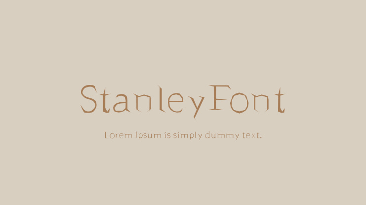 StanleyFont Font
