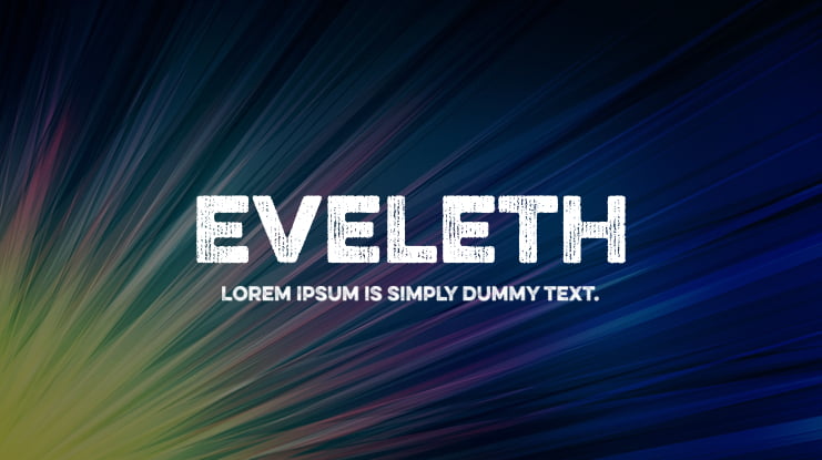 Eveleth Font Family