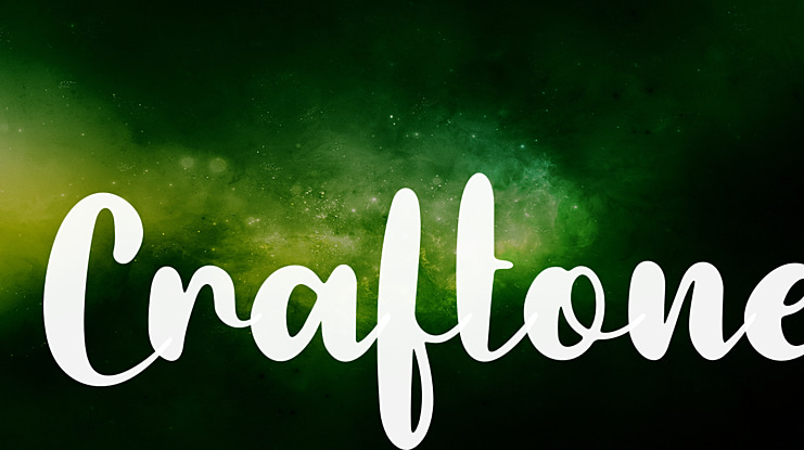 Craftone Font