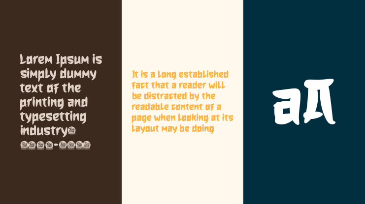 HOGATA Font