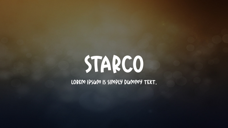 Starco Font