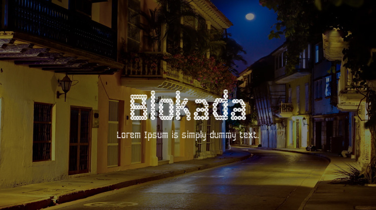 Blokada Font