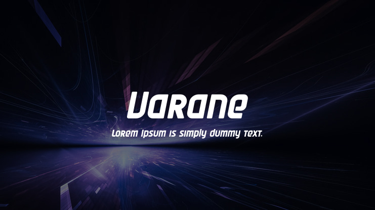 Varane Font
