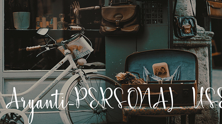 Aryanti-PERSONAL USE Font