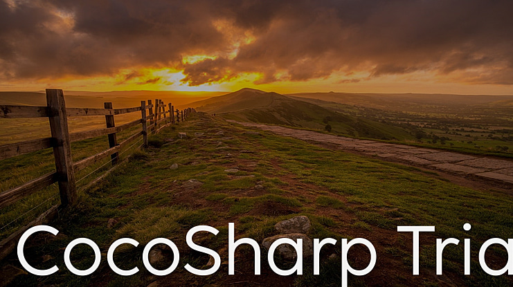 CocoSharp Trial Font Family