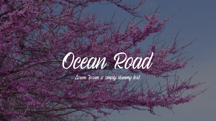 Ocean Road Font
