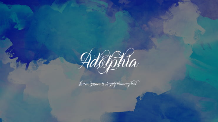 Adolphia Font